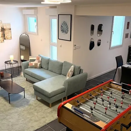 Duplex 4 Pers 2 Ch, Babyfoot&netflix équipé Belleville-Sur-Meuse