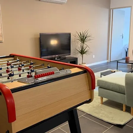 Duplex 4 Pers 2 Ch, Babyfoot&netflix équipé Appartamento
